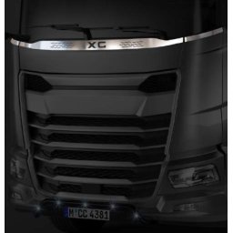 Daf XG inox díszrács az ablaktörlők alá