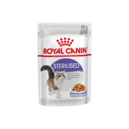 ROYAL CANIN STERILISED JELLY - ivartalanított felnőtt macska zselés nedves táp 0,085 kg