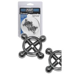 Push Xtreme Fetish - Hardcore Screw Nipple Clamps mellcsipesz