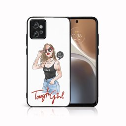 PROTEMIO MY ART Védőburkolat Motorola Moto G32 TOUGH GIRL (131) készülékhez