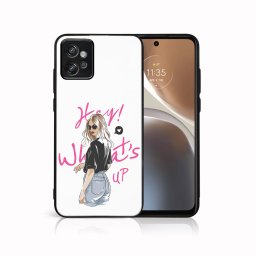 PROTEMIO MY ART Védőburkolat Motorola Moto G32 WHATSUP (132) készülékhez