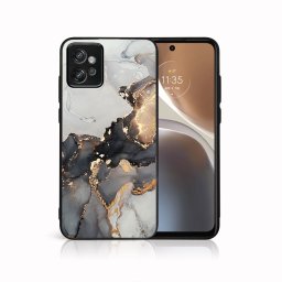 PROTEMIO MY ART Védőburkolat Motorola Moto G32- GREY MARBLE (140)