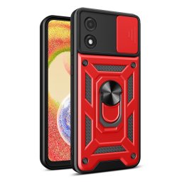 RING KAMERA Borító tartóval Motorola Moto E13 piros
