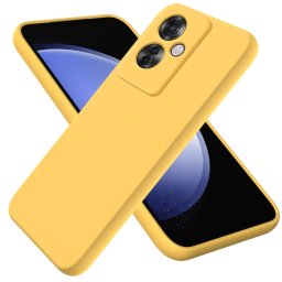 RUBBER Védőburkolat Oppo Reno11 F 5G sárga