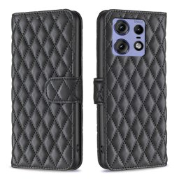 LATTICE Motorola Edge 50 Pro fekete védőtok
