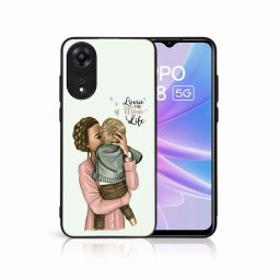 PROTEMIO MY ART Védőburkolat a Oppo-hoz A78 5G MOM LIFE (118)