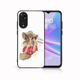 PROTEMIO MY ART Védőburkolat a Oppo-hoz A78 5G NYÁR (129)