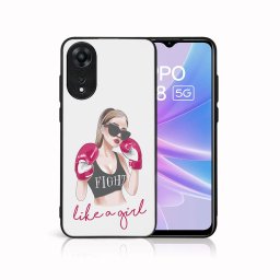 PROTEMIO MY ART Védőburkolat a Oppo A78 számára 5G FIGHTER (133)