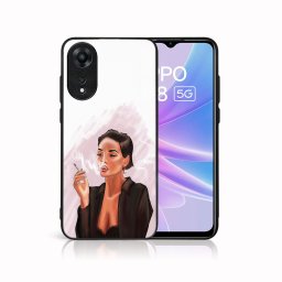 PROTEMIO MY ART Védőburkolat: Oppo A78 5G CIGARETTA (135)