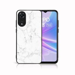 PROTEMIO MY ART Védőburkolat: Oppo A78 5G WHITE MARBLE (144)