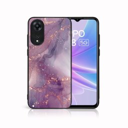 PROTEMIO MY ART Védőburkolat a Oppo-hoz A78 5G PURPLE (148)