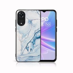 PROTEMIO MY ART Védőburkolat: Oppo A78 5G VILÁGÍTÁS BLUE (149)