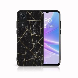 PROTEMIO MY ART Védőburkolat a Oppo-hoz A78 5G POLYGONAL (150)