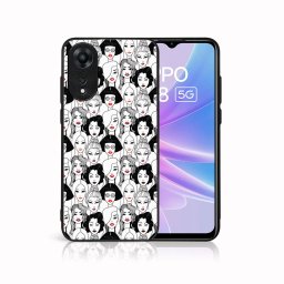 PROTEMIO MY ART Védőburkolat a Oppo-hoz A78 5G RÚZS (174)