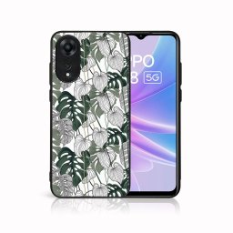 PROTEMIO MY ART Védőburkolat a Oppo-hoz A78 5G LEAF (175)