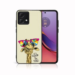 PROTEMIO MY ART Védőburkolat a Motorola Moto G84 számára 5G ZSIRÁF (180)