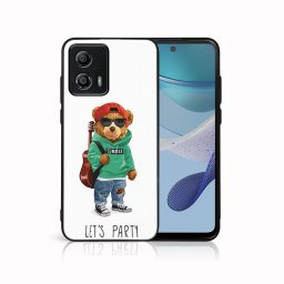 PROTEMIO MY ART Védőburkolat a Motorola Moto G53 számára 5G BEAR (177)
