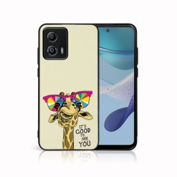 PROTEMIO MY ART Védőburkolat a Motorola Moto G53-hoz 5G ZSIRÁF (180)