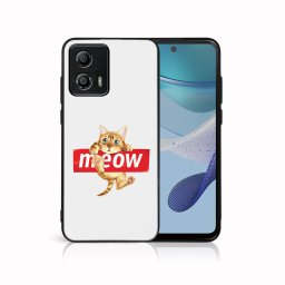 PROTEMIO MY ART Védőburkolat a Motorola Moto G53-hoz 5G MEOW (183)