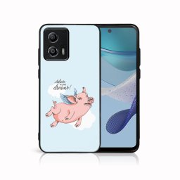 PROTEMIO MY ART Védőburkolat a Motorola Moto G53 számára 5G PIG (186)