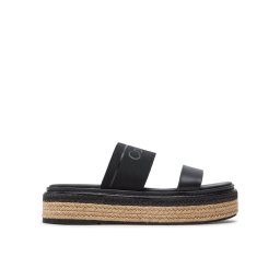 Calvin Klein Papucs Wedge Slide He HW0HW01966 Fekete
