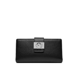 Furla Nagy női pénztárca 1927 Continental Wallet Bifold Soft WP00425-HSF000-O6000-1007 Fekete