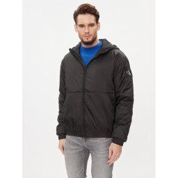 Calvin Klein Jeans Átmeneti kabát J30J323462 Fekete Regular Fit