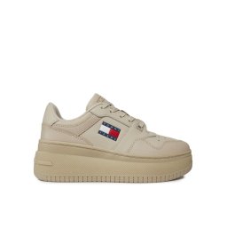 Tommy Jeans Sportcipők Tjw Retro Basket Flatform Ess EN0EN02506 Bézs