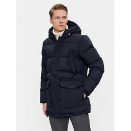 Tommy Hilfiger Pehelykabát Essential Rockie MW0MW33961 Sötétkék Regular Fit