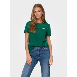 ONLY Póló Kita 15244714 Zöld Regular Fit