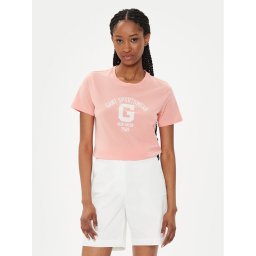 Gant Póló Logo 4200849 Narancssárga Regular Fit