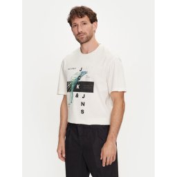 Jack&Jones Póló Jjclarc 12247768 Fehér Relaxed Fit