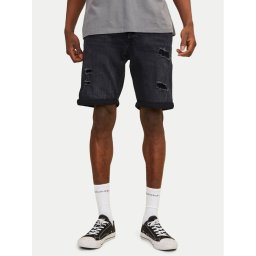 Jack&Jones Farmer rövidnadrág Jjirick 12250177 Fekete Regular Fit