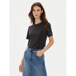 Pieces Póló Anora 17148789 Fekete Regular Fit