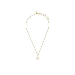 Coach Nyaklánc Signature Coin Pearl Pendant Necklace 37440611GLD107 Arany