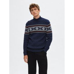 Selected Homme Garbó 16081554 Sötétkék Regular Fit