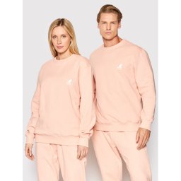 Kangol Pulóver Unisex Essential KLEU004 Rózsaszín Regular Fit