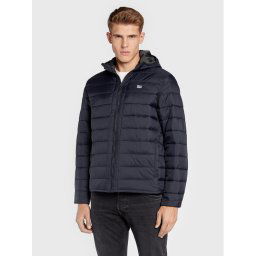 Lee Pehelykabát Light Puffer L87HSZ01 112321559 Fekete Regular Fit