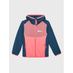 Jack Wolfskin Softshell kabát Turbulence 1606385 Rózsaszín Regular Fit