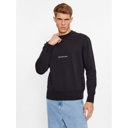 Calvin Klein Jeans Pulóver J30J324116 Fekete Relaxed Fit