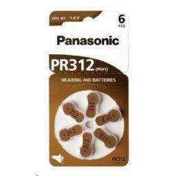 PANASONIC Cink levegő akkumulátor PR-312 (41) / 6LB AA 1, 2V (bliszter 6db)