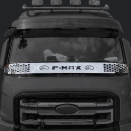 Ford F-Max inox dísz a szélvédő aljára