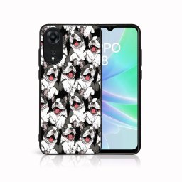 PROTEMIO MY ART Védőburkolat a Oppo-hoz A78 DOG (179)