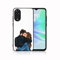 PROTEMIO MY ART Védőburkolat a Oppo-hoz A78 COUPLE (117)