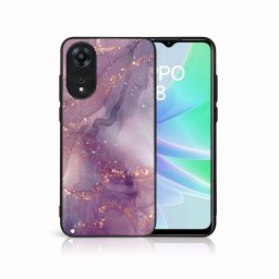 PROTEMIO MY ART Védőburkolat a Oppo-hoz A78 PURPLE (148)