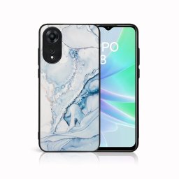 PROTEMIO MY ART Védőburkolat a Oppo-hoz A78 LIGHT BLUE (149)