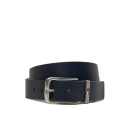 Tommy Jeans Férfi öv Tjm Elevated Flag Leather 3.5 AM0AM12681 Sötétkék