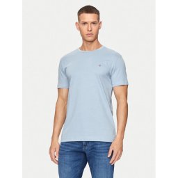 Gant Póló Shield 2003185 Kék Slim Fit