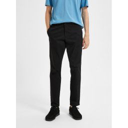 Selected Homme Chinos New 16087663 Fekete Slim Fit