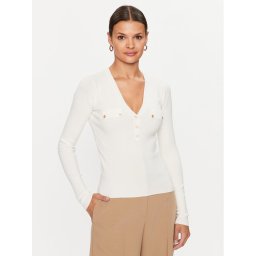 Guess Sweater W3YR31 Z2YN2 Fehér Slim Fit